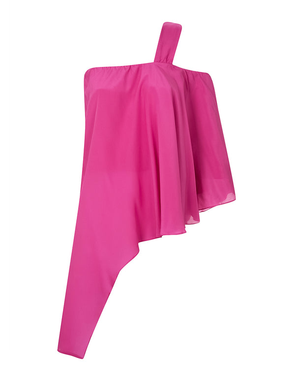 BLUSA IRIS DE SEDA PINK