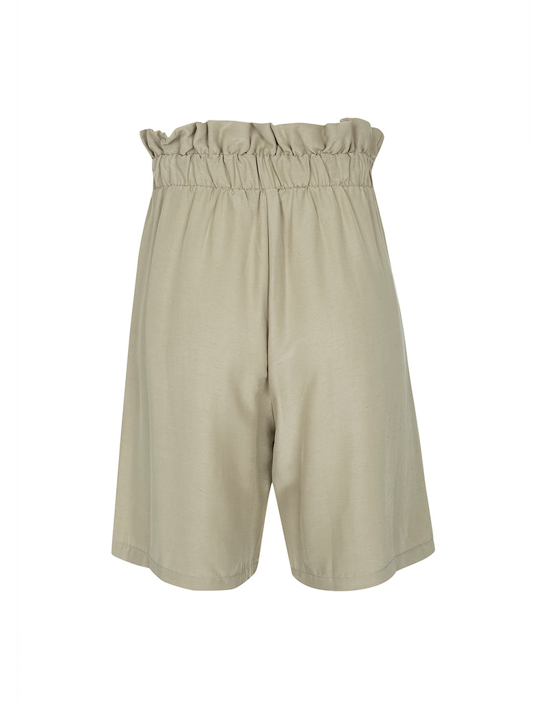 SHORTS ISLA LINHO NATURAL