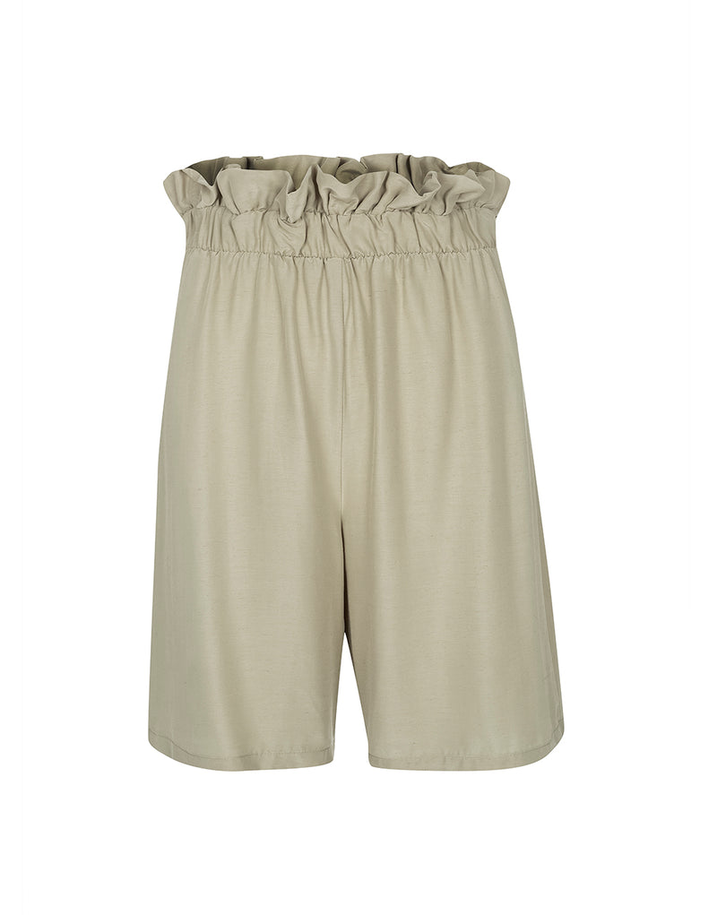 SHORTS ISLA LINHO NATURAL