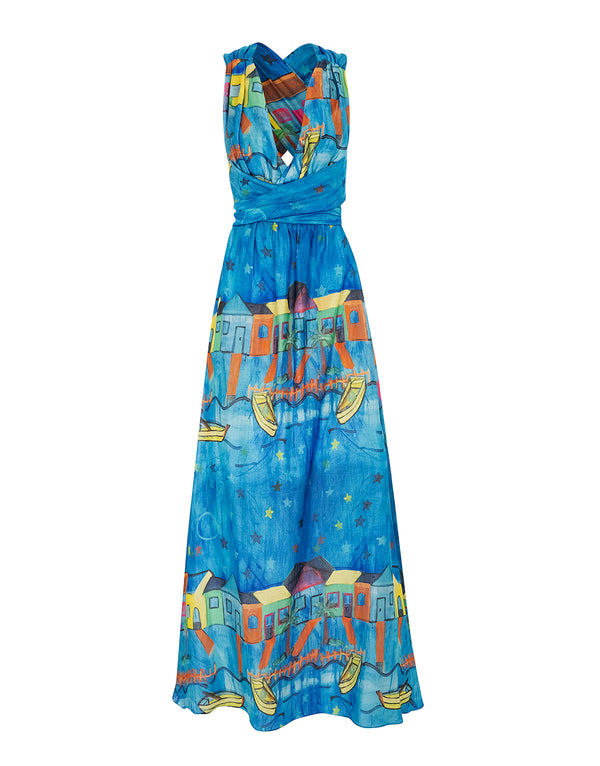 VESTIDO AMÁLIA DE LINHO CARAIVA