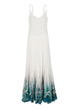 VESTIDO INDONESIA DE SEDA BALI BIRDS