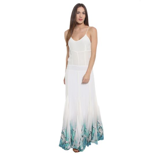 VESTIDO INDONESIA DE SEDA BALI BIRDS