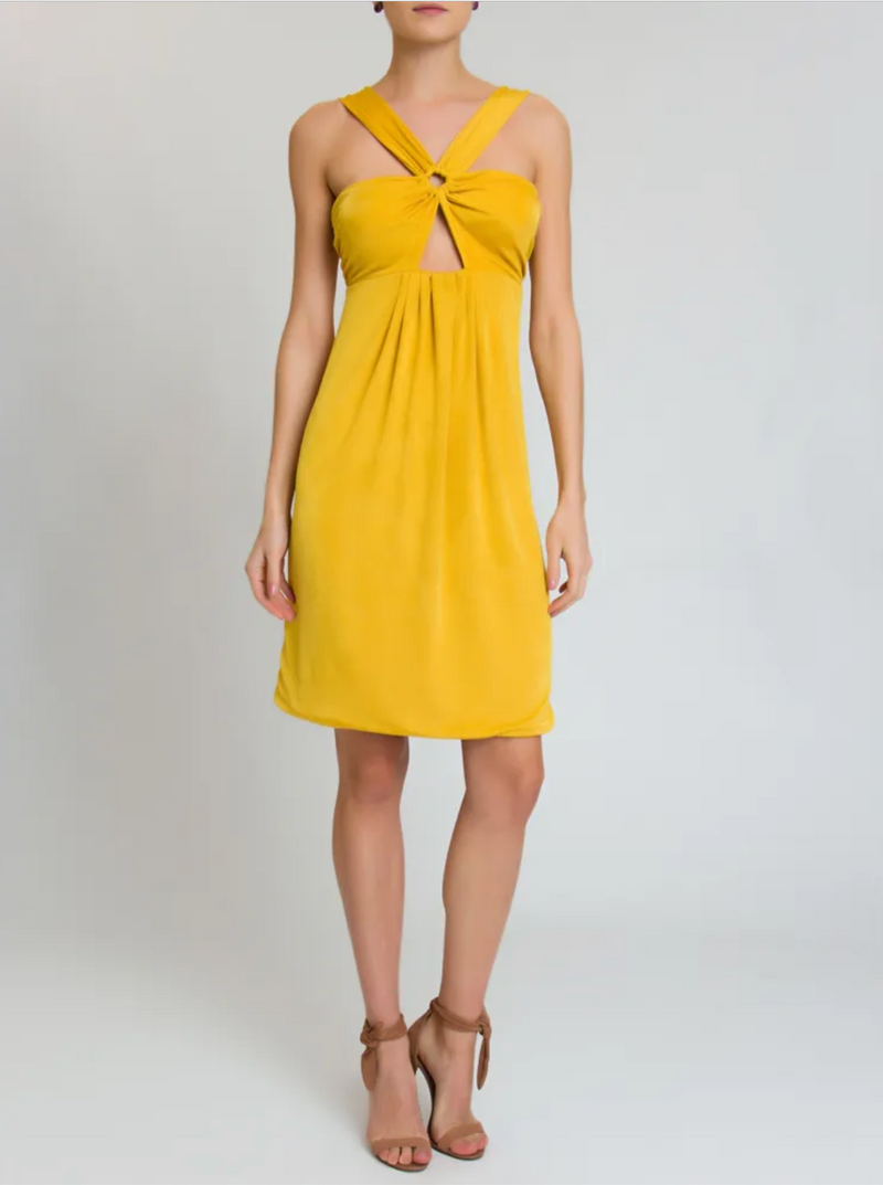 VESTIDO ESTELA AMARELO