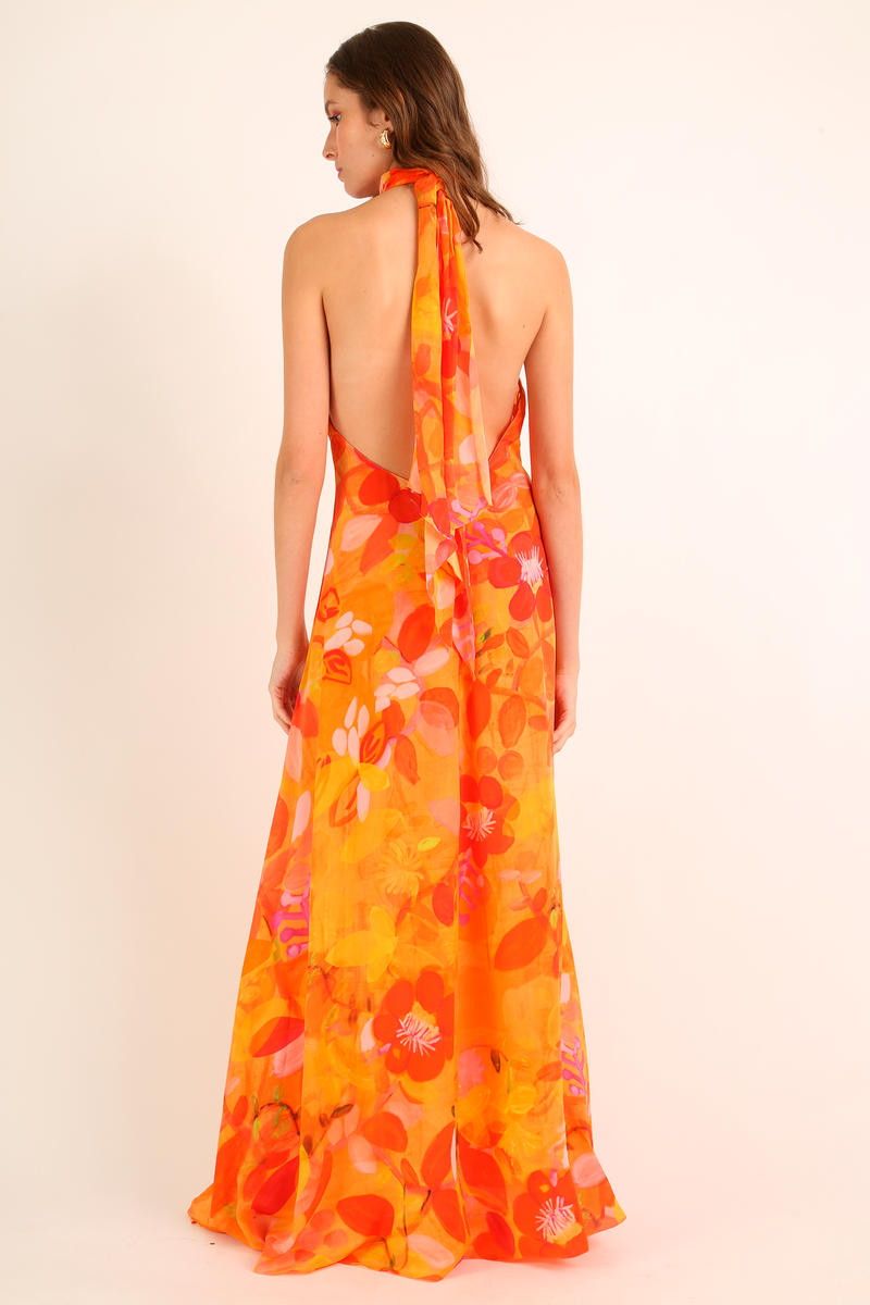 VESTIDO LONGO FRENTE ÚNICA ADAIRÁ