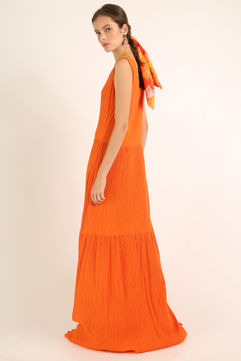 VESTIDO LONGO ALAMANDA