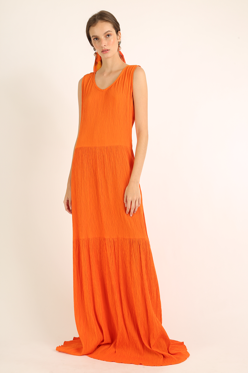 VESTIDO LONGO ALAMANDA