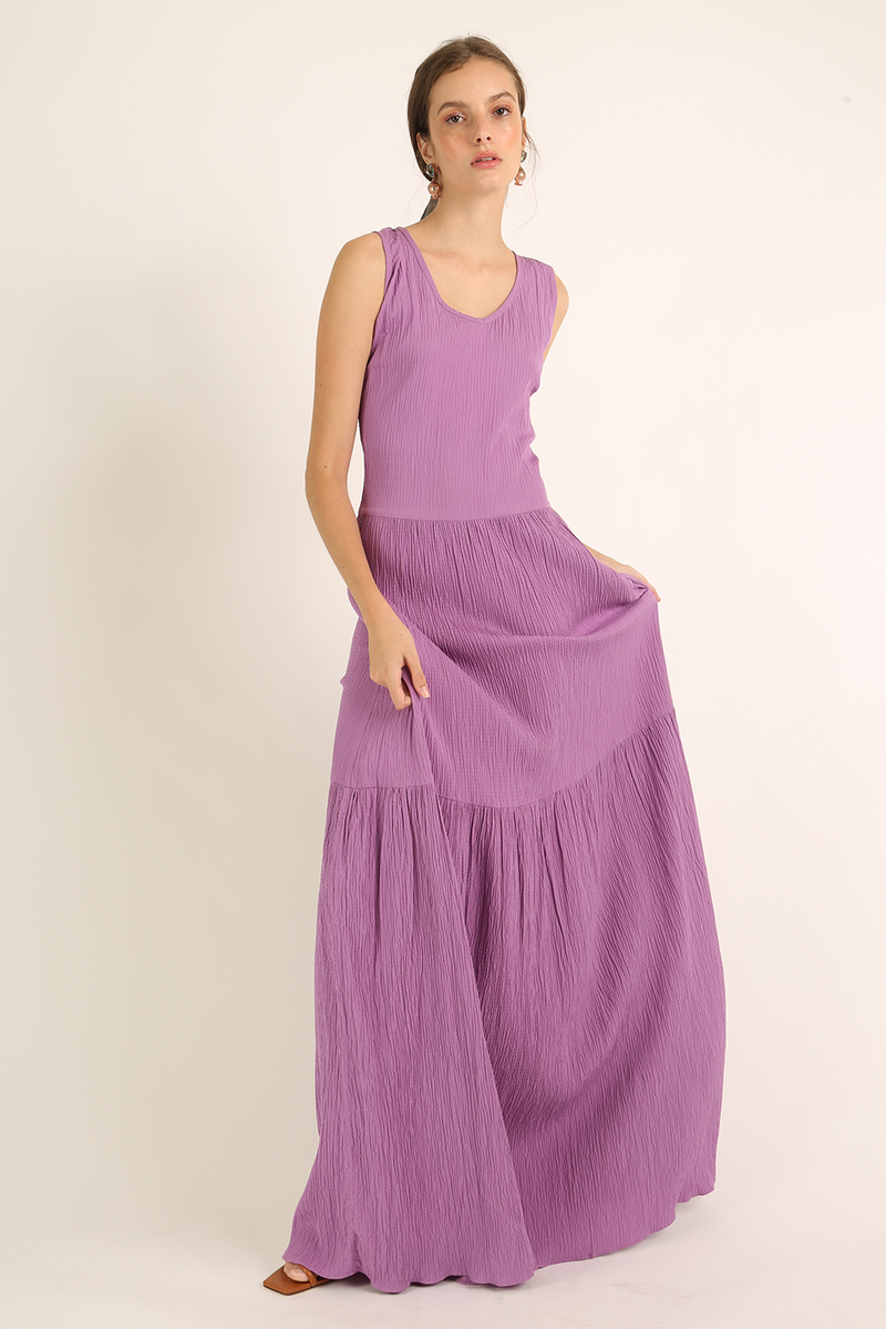 VESTIDO LONGO ALAMANDA