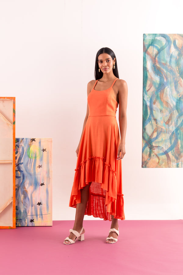 VESTIDO MIDI MARI-MARI