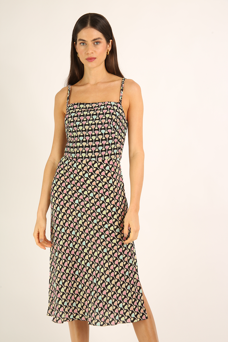VESTIDO MIDI GINGER