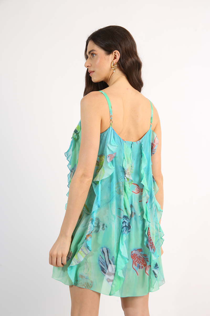 VESTIDO CURTO JELLYFISH