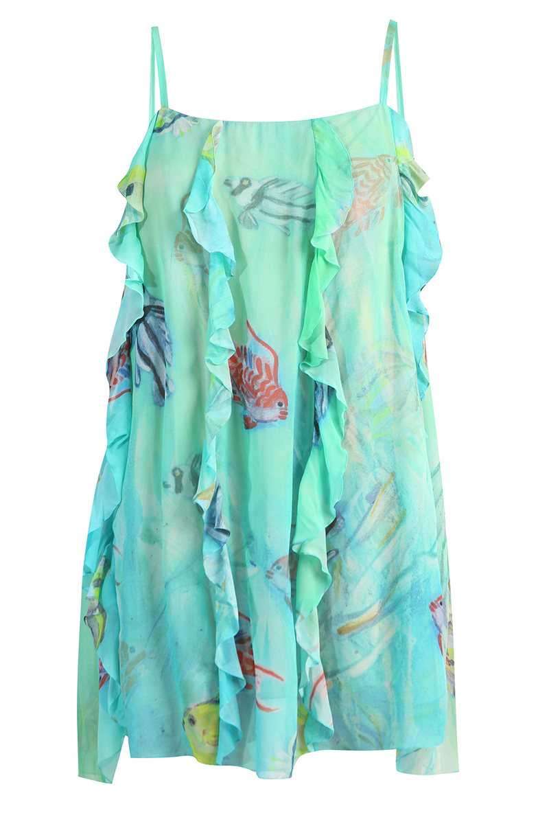VESTIDO CURTO JELLYFISH