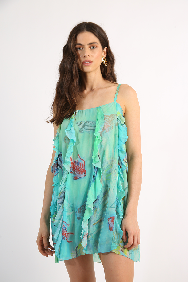 VESTIDO CURTO JELLYFISH