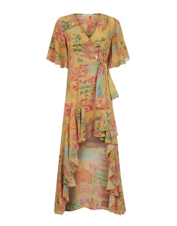VESTIDO DE SEDA YUZU