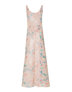 VESTIDO LONGO DE PAÊTE OSAKA