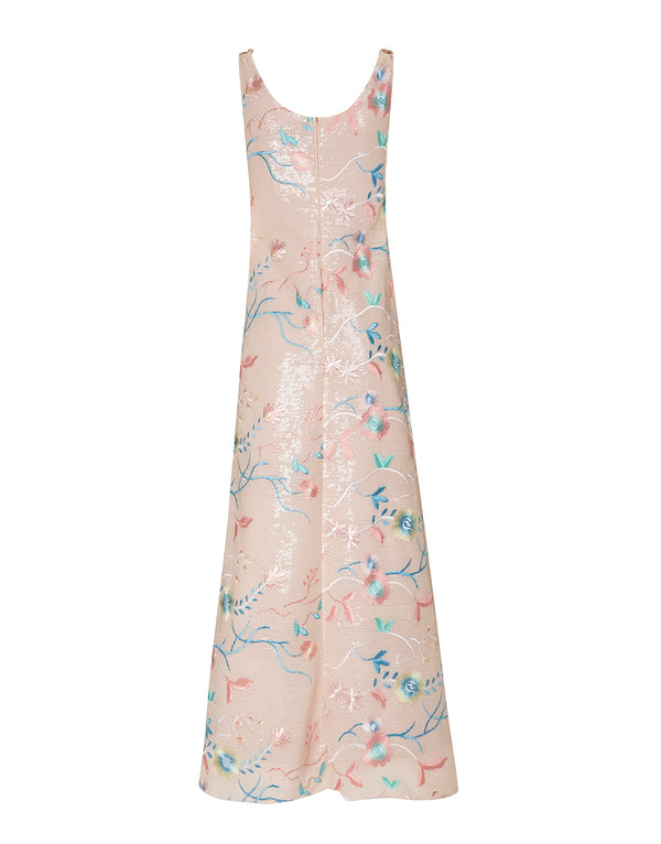 VESTIDO LONGO DE PAÊTE OSAKA
