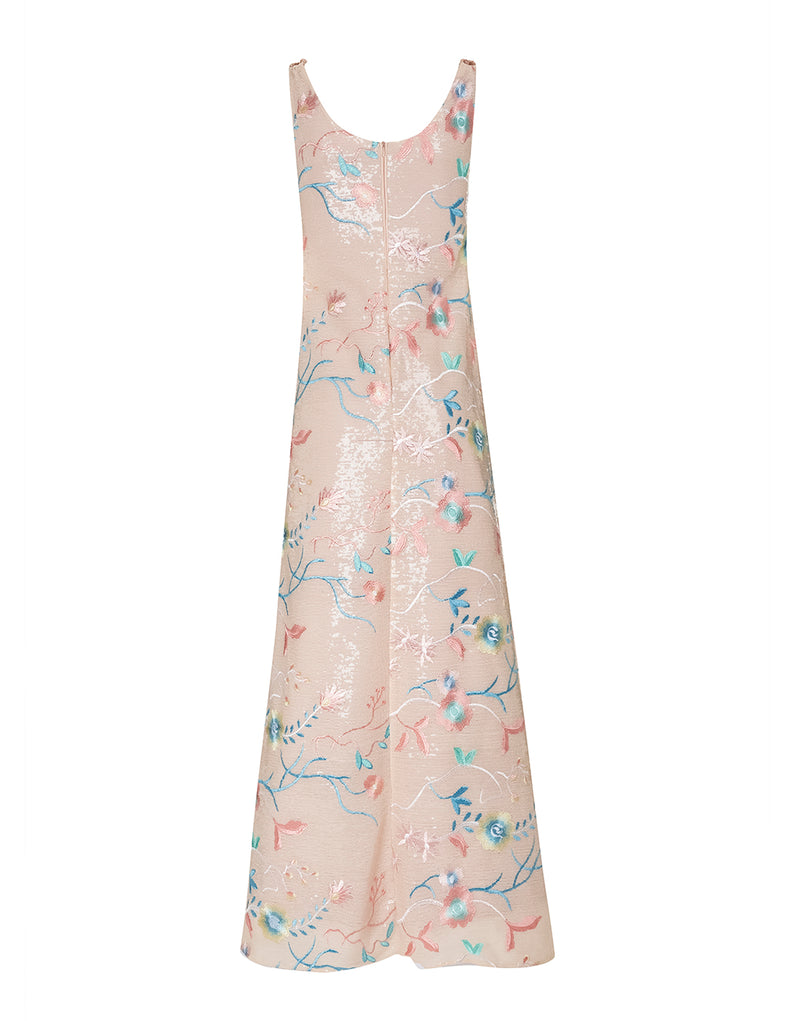 VESTIDO LONGO DE PAÊTE OSAKA