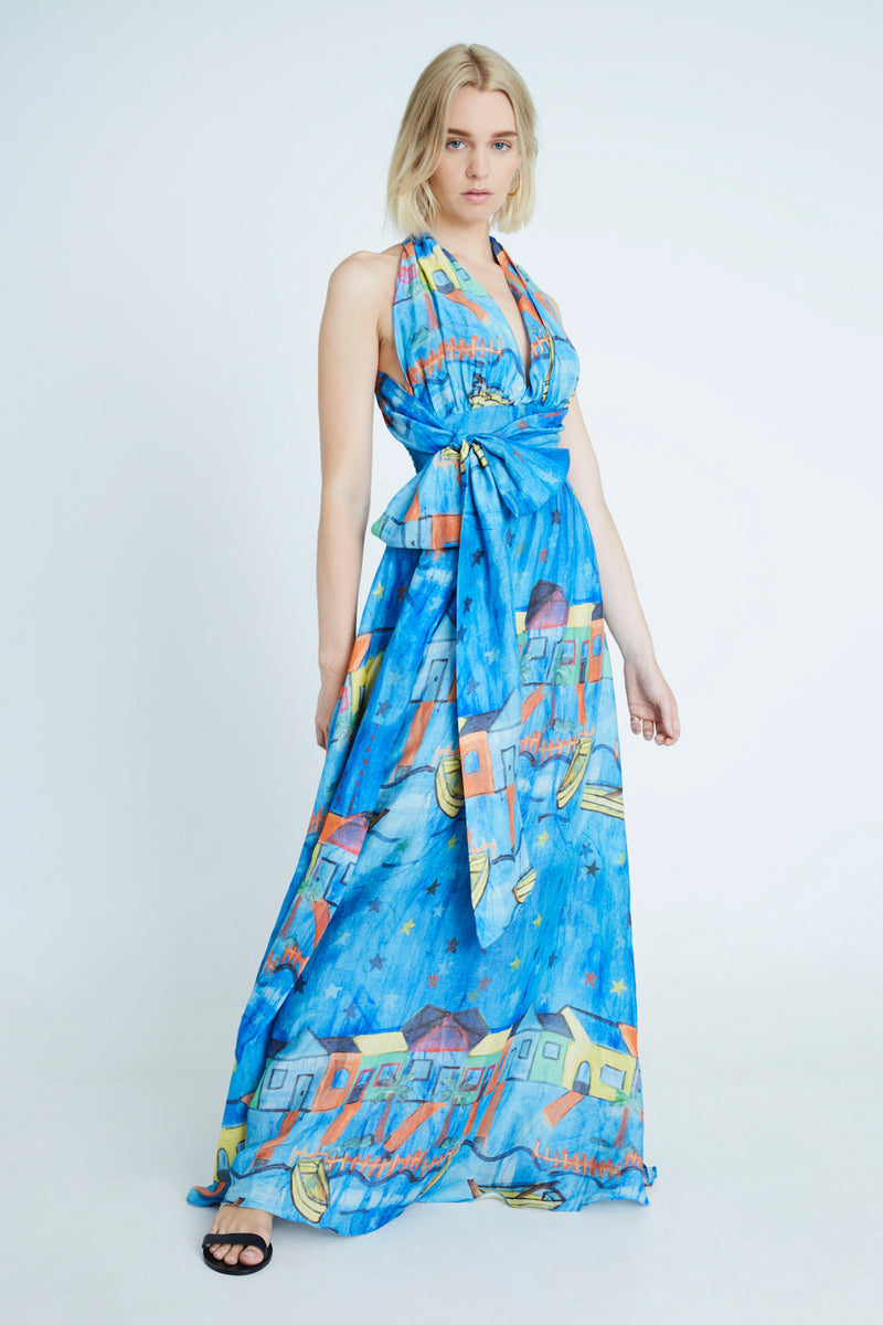 VESTIDO AMÁLIA DE LINHO CARAIVA