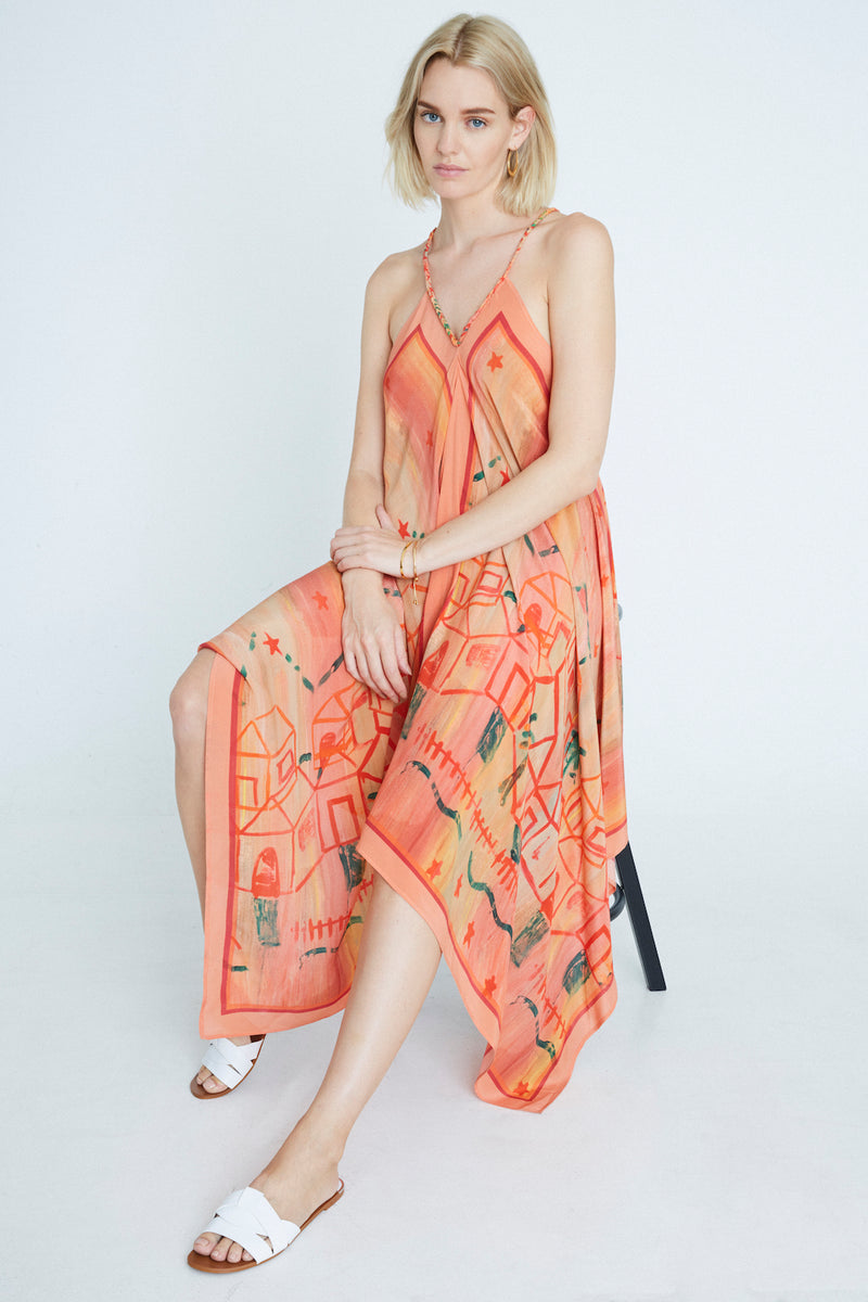 VESTIDO IVETE CARAIVA SUNSET