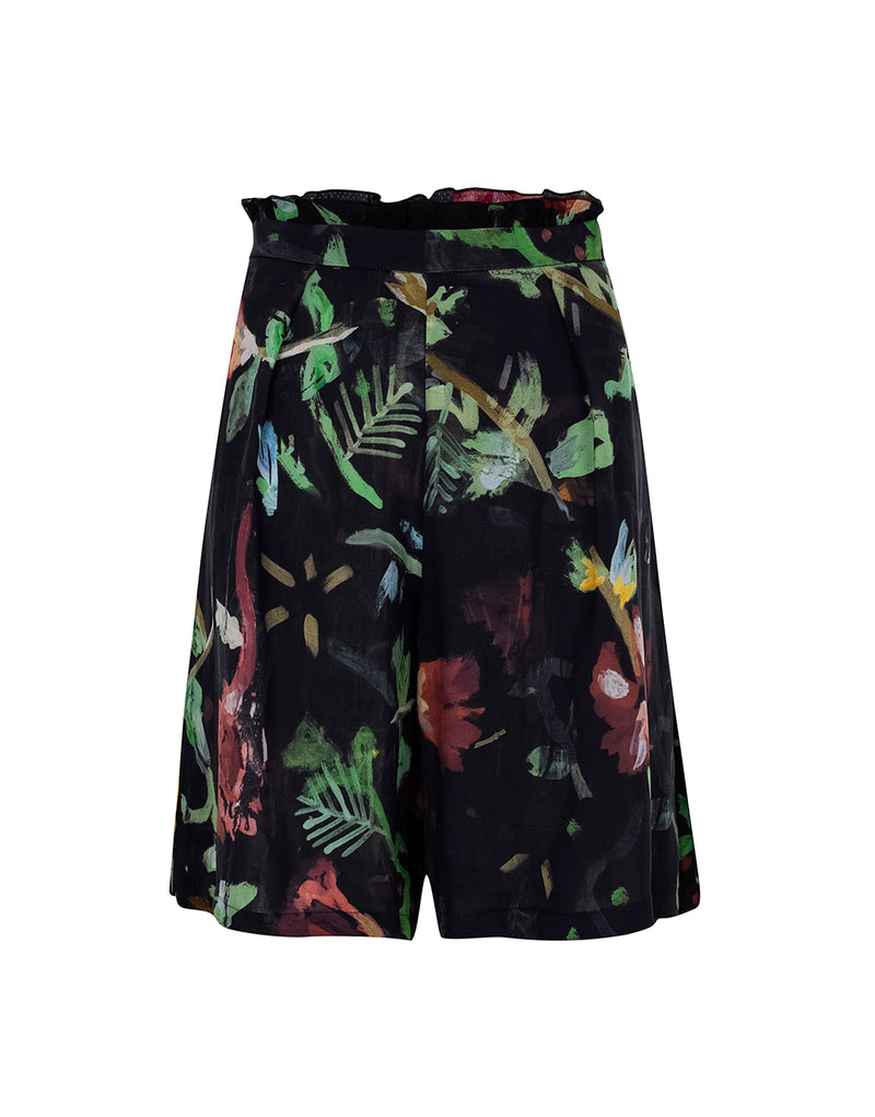 SHORTS ISABELA DARK FLORAL