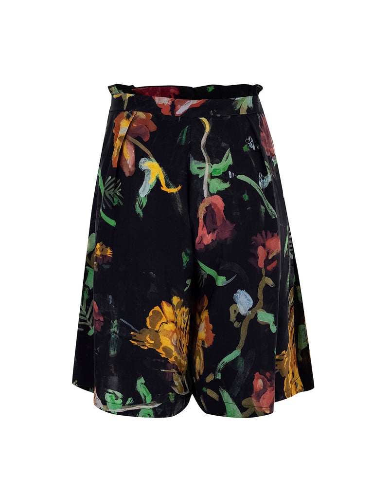 SHORTS ISABELA DARK FLORAL