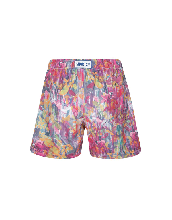 SHORTS MONKEY KIDS PINK